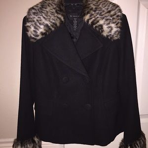 NWOT- INC International Concepts Wool Blend Coat